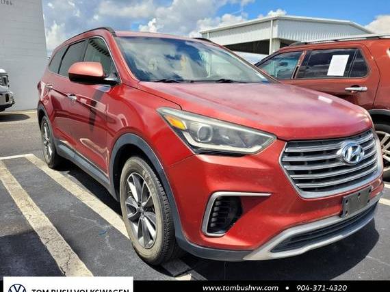 HYUNDAI SANTA FE 2017 KM8SM4HF2HU181163 image
